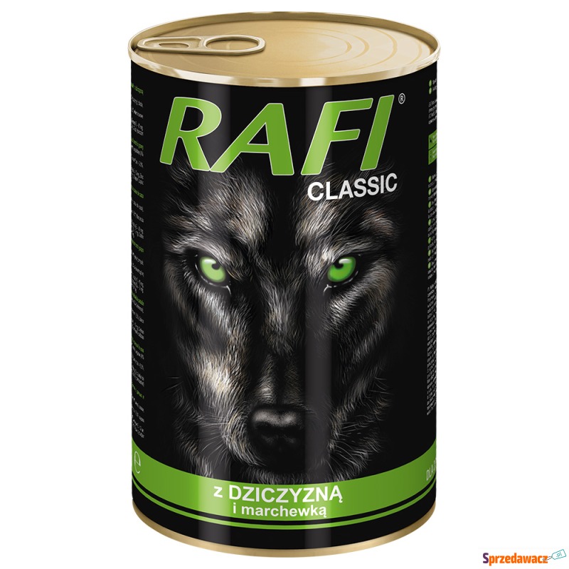 Rafi Dog, 6 x 1240 g - Dziczyzna - Karmy dla psów - Żagań