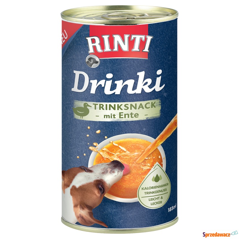 RINTI Drinki - Kaczka, 185 ml - Przysmaki dla psów - Białystok