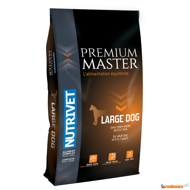 Nutrivet Premium Master Large Dog - 2 x 15 kg - Karmy dla psów - Gliwice