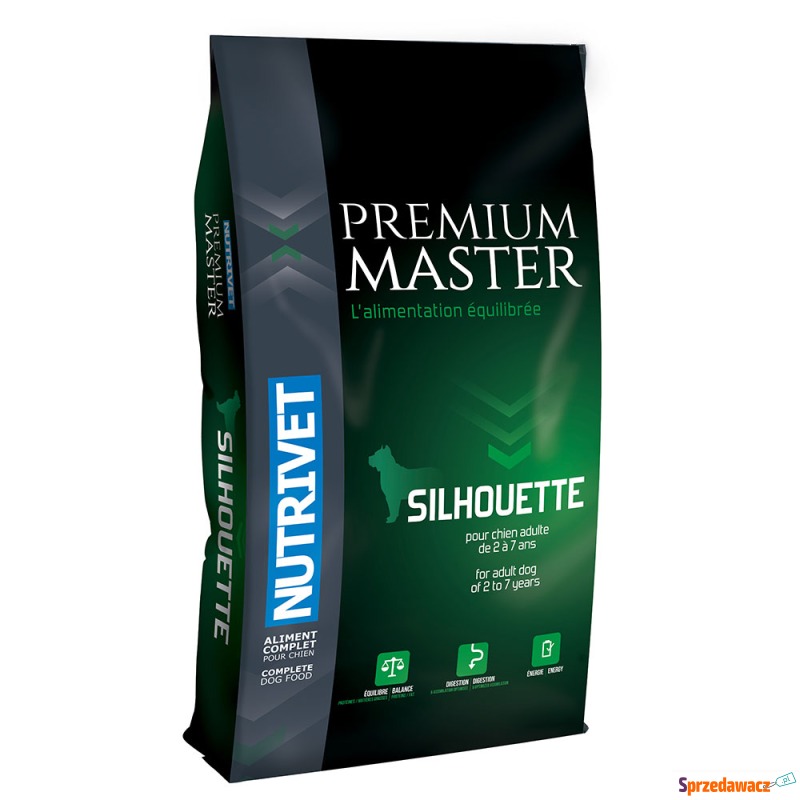 Nutrivet Premium Master Silhouette - 15 kg - Karmy dla psów - Łódź