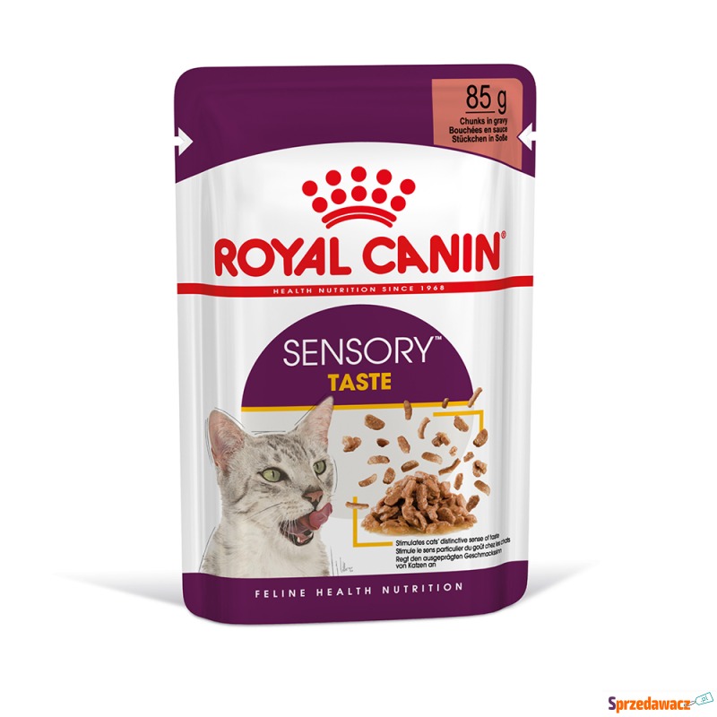 Royal Canin Sensory Taste w sosie - 12 x 85 g - Karmy dla kotów - Piaseczno