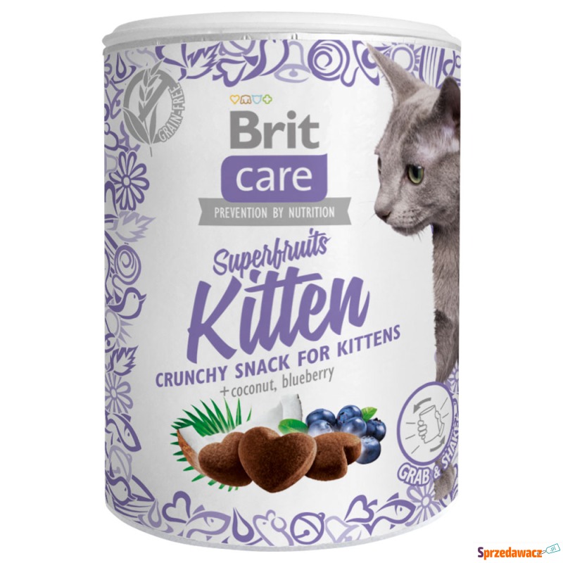 Brit Care Superfruits Kitten, przysmak dla kociąt... - Przysmaki dla kotów - Bielsko-Biała