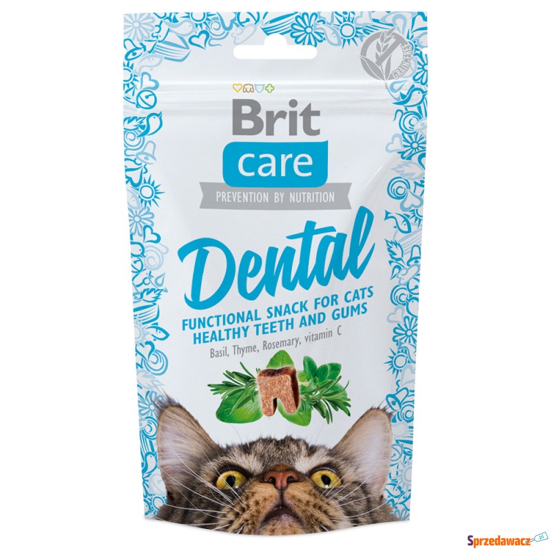 Brit Care Dental, przysmak dla kota - 3 x 50 g - Przysmaki dla kotów - Wodzisław Śląski