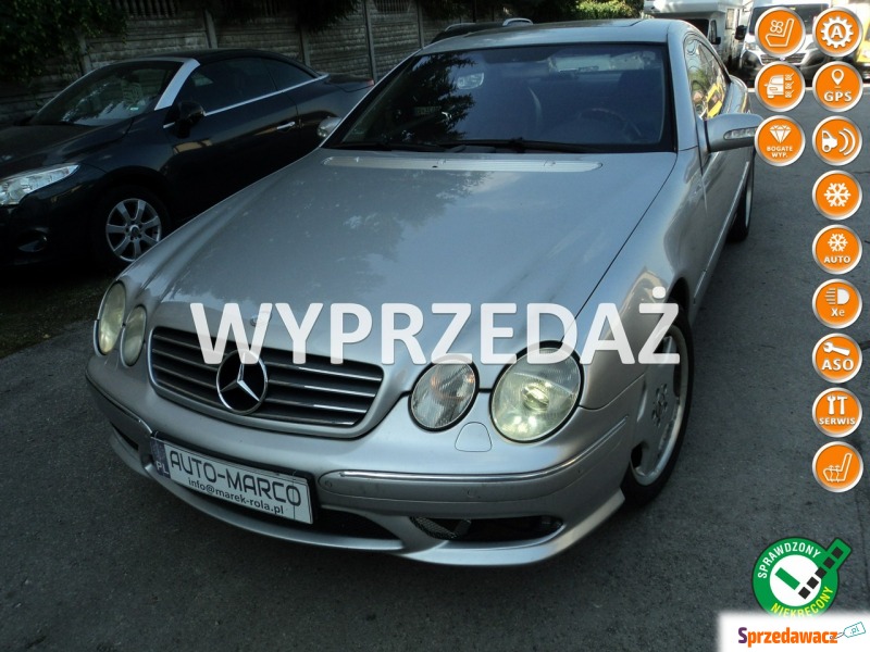 Mercedes - Benz CL-klasa  Coupe/Sportowy 2002,  5.5 benzyna - Na sprzedaż za 46 000 zł - Lublin