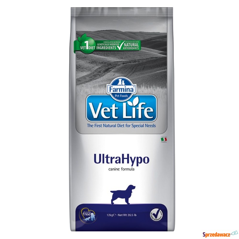 Farmina Vet Life Dog Ultrahypo - 2 x 12 kg - Karmy dla psów - Kraków