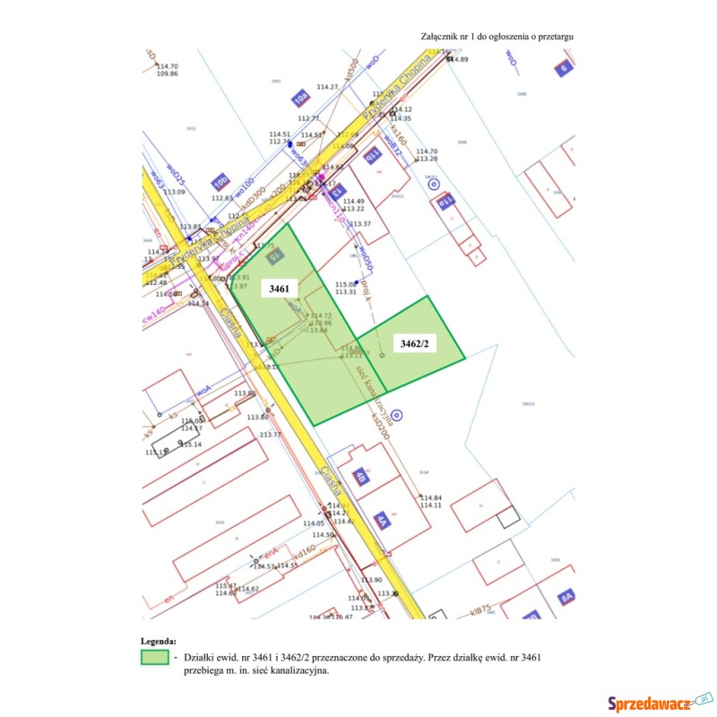 Działka budowlana na sprzedaż, 888m², żyrardó... - Działki na sprzedaż - Żyrardów