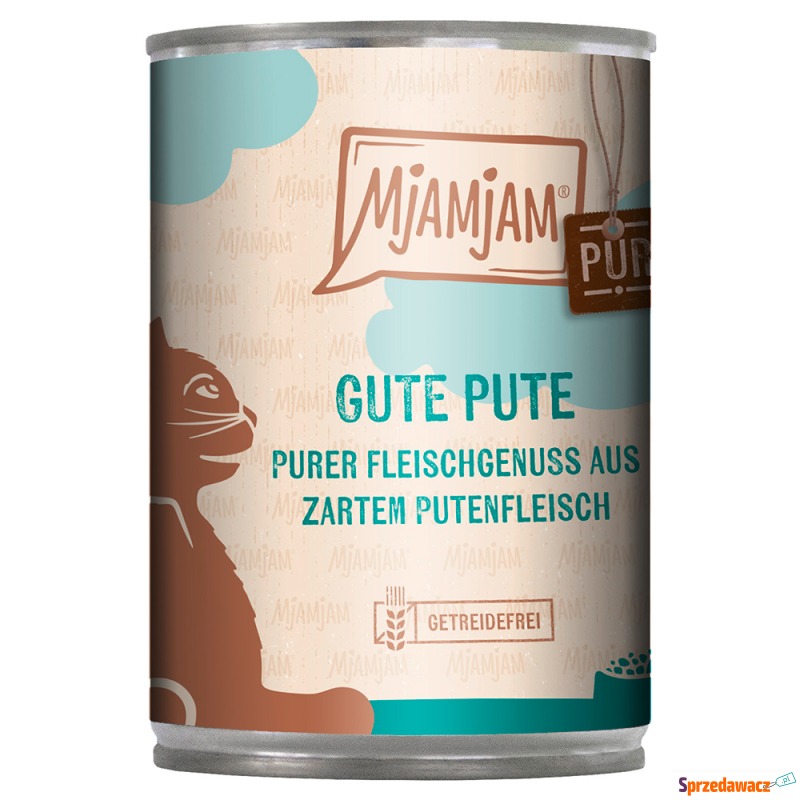 MjAMjAM purer Fleischgenuss, 6 x 400 g - Pyszny... - Karmy dla kotów - Elbląg