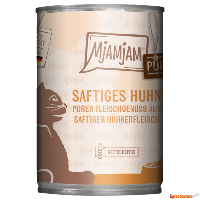 MjAMjAM purer Fleischgenuss, 6 x 400 g - Soczysty... - Karmy dla kotów - Bytom