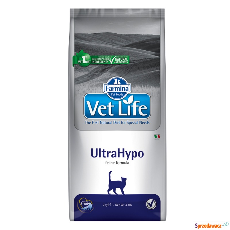 Farmina Vet Life Cat Ultrahypo - 3 x 2 kg - Karmy dla kotów - Bytom