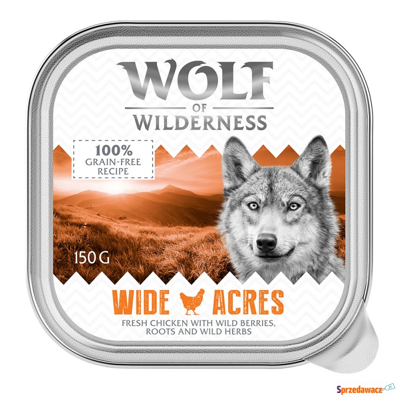 Wolf of Wilderness MINI Adult, tacki 6 x 150 g... - Karmy dla psów - Słupsk