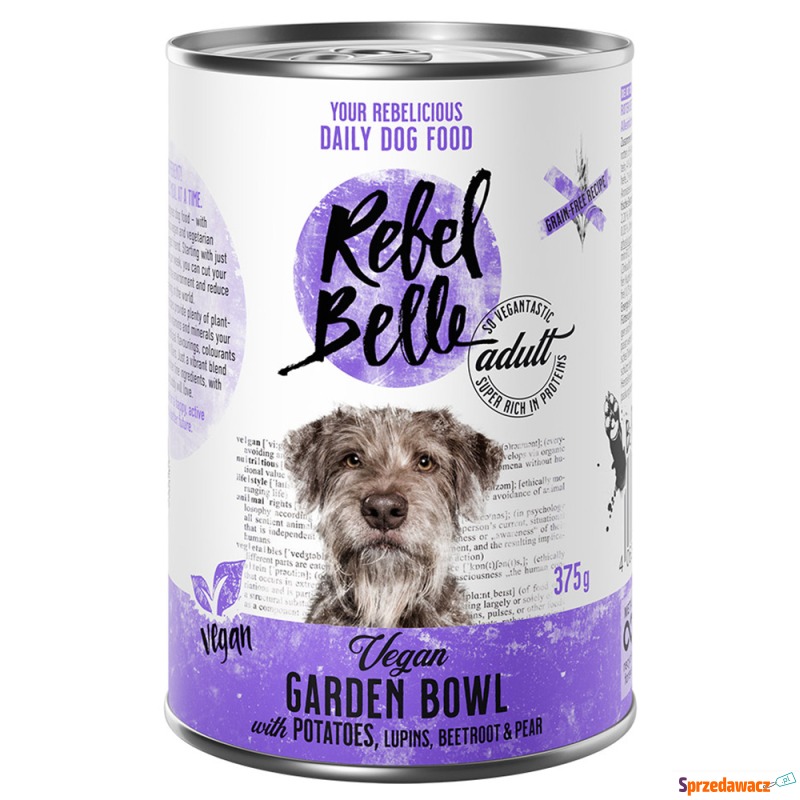 Rebel Belle Adult Vegan Garden Bowl - vegan -... - Karmy dla psów - Namysłów