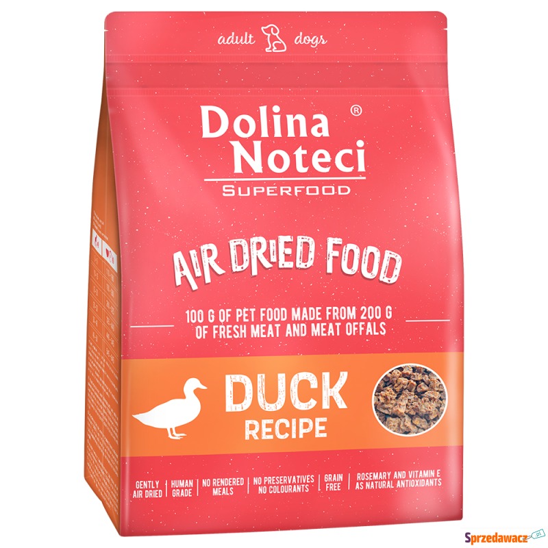 Dolina Noteci Superfood Adult, z kaczką - 1 kg - Karmy dla psów - Częstochowa