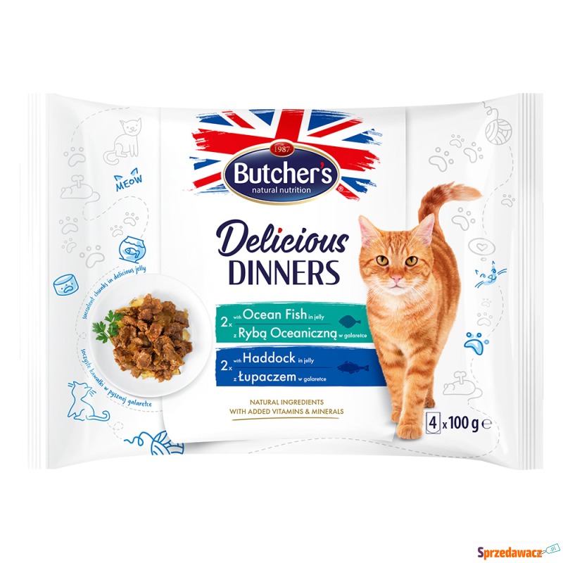 Butcher's Delicious Dinners, 32 x 100 g - Pakiet... - Karmy dla kotów - Częstochowa