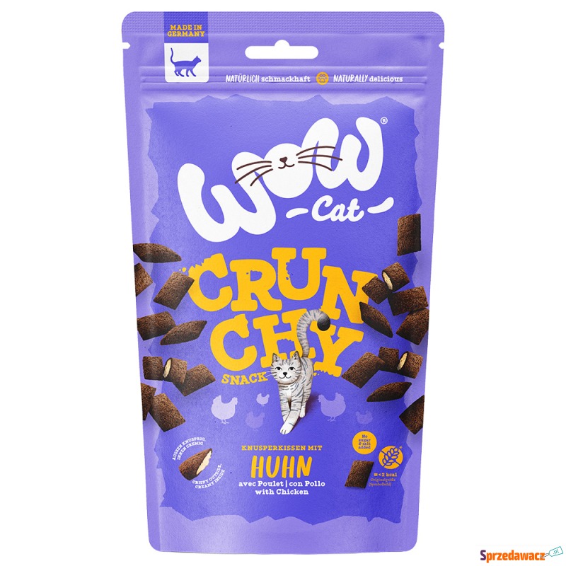 WOW Cat Crunchy Snack - Kurczak - Przysmaki dla kotów - Białystok