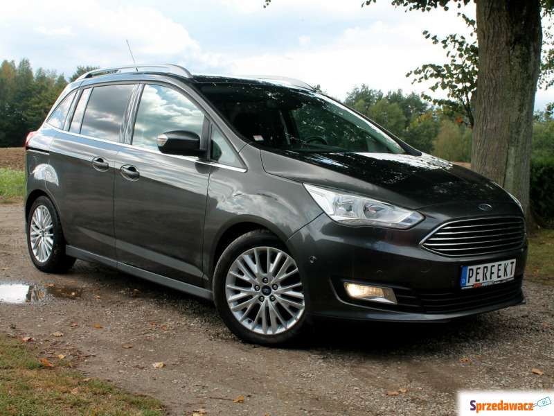 Ford Grand C-MAX - TITANIUM 1.0 Benzyna 125 KM... - Samochody osobowe - Zielenin