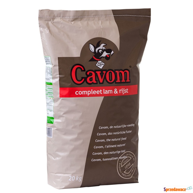 Cavom Complete, jagnięcina i ryż - 20 kg - Karmy dla psów - Jelenia Góra