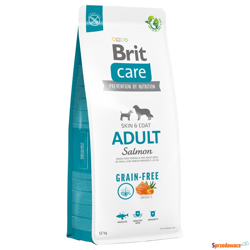 Brit Care Dog Grain-Free Adult, łosoś i ziemn... - Karmy dla psów - Nowy Sącz