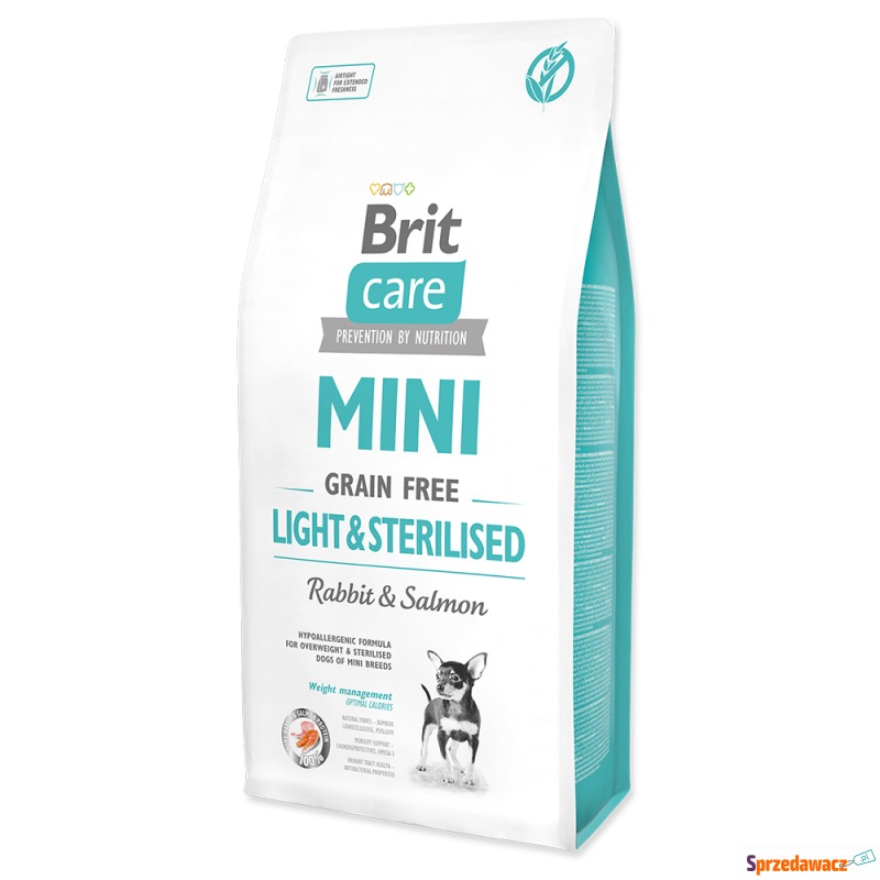 Brit Care Mini Grain-Free Light & Sterilised -... - Karmy dla psów - Lublin