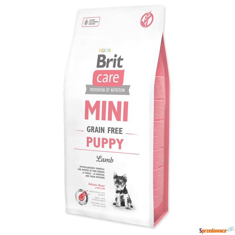 Brit Care Mini Grain-Free Puppy, jagnięcina -... - Karmy dla psów - Nowa Ruda