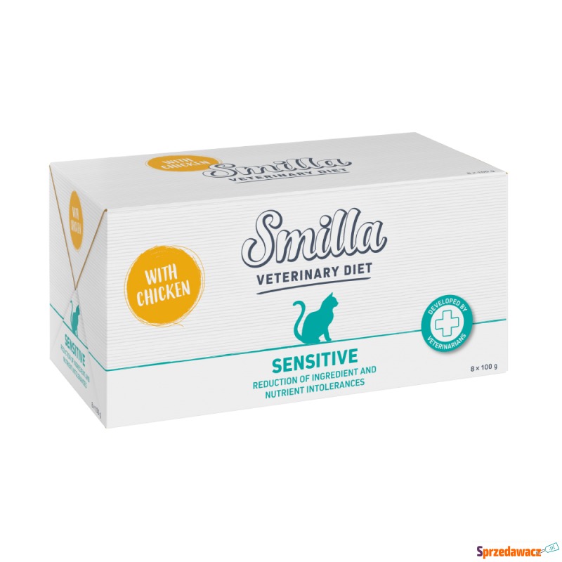 Smilla Veterinary Diet Sensitive, kurczak - 8... - Karmy dla kotów - Opole