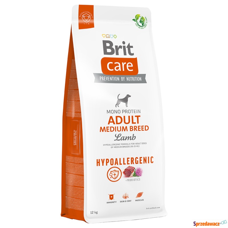 Brit Care Dog Hypoallergenic Adult Medium Breed,... - Karmy dla psów - Piła