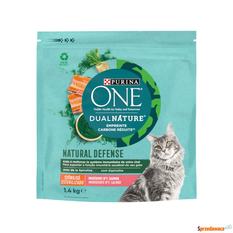 PURINA ONE Dual Nature Sterilized, łosoś ze s... - Karmy dla kotów - Starachowice