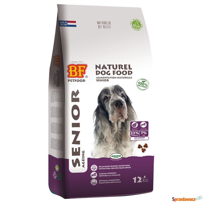 BF Petfood Senior - Podwójne opakowanie: 2 x 12,5... - Karmy dla psów - Włocławek