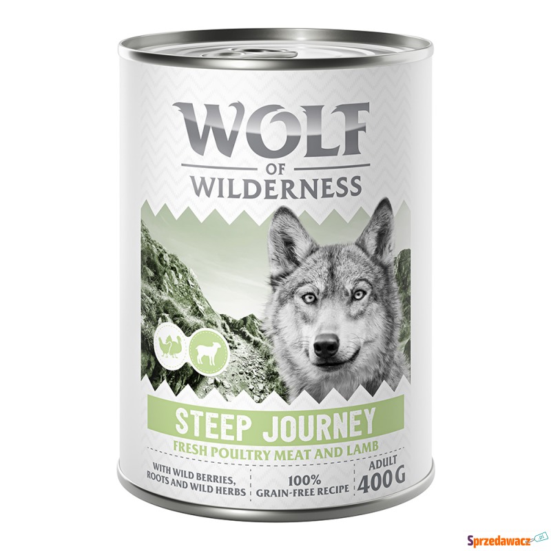 5 + 1 gratis! Wolf of Wilderness  “Expedition",... - Karmy dla psów - Gdynia