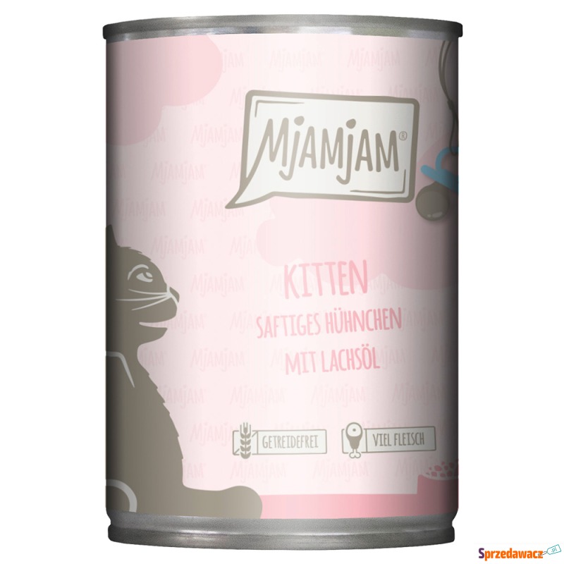 MjAMjAM Kitten, 6 x 400 g  - Soczysty kurczak... - Karmy dla kotów - Olsztyn