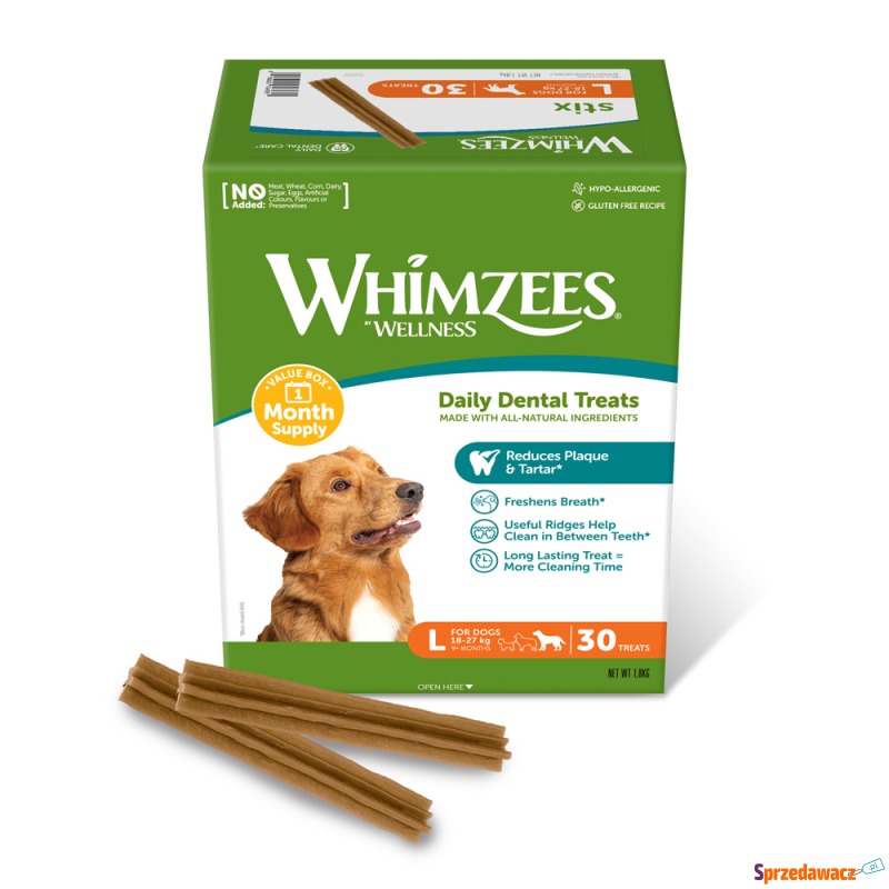 Whimzees by Wellness Monthly Stix Box - Rozmiar... - Przysmaki dla psów - Bydgoszcz