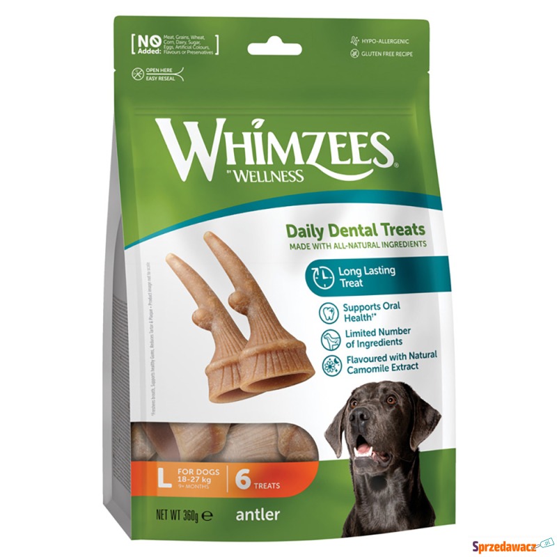 Whimzees by Wellness Occupy Antler - Rozmiar L:... - Przysmaki dla psów - Wrocław