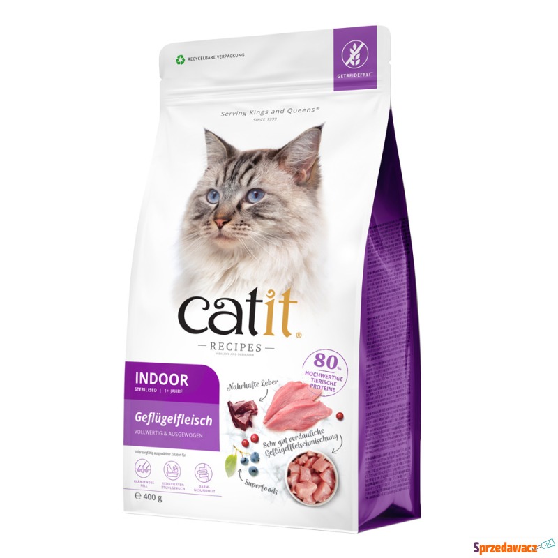 Catit Recipes Adult Indoor Sterilised - 400 g - Karmy dla kotów - Katowice