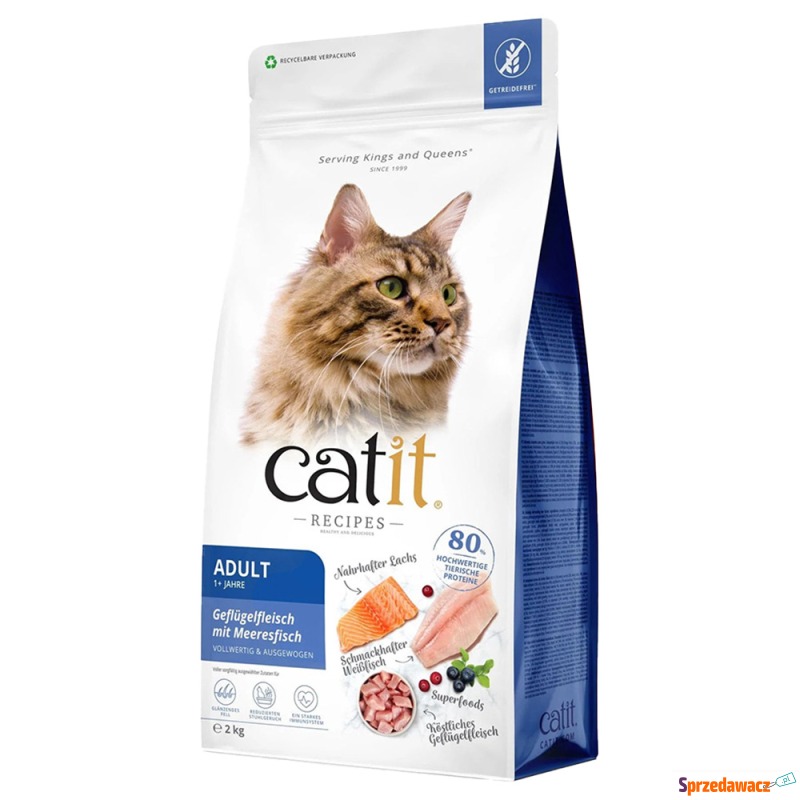 Catit Recipes Adult, ryba - 2 x 2 kg - Karmy dla kotów - Wodzisław Śląski