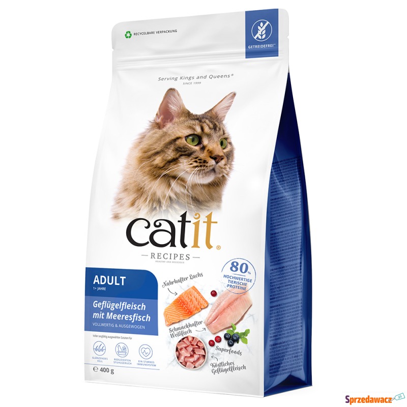 Catit Recipes Adult, ryba - 400 g - Karmy dla kotów - Gdynia