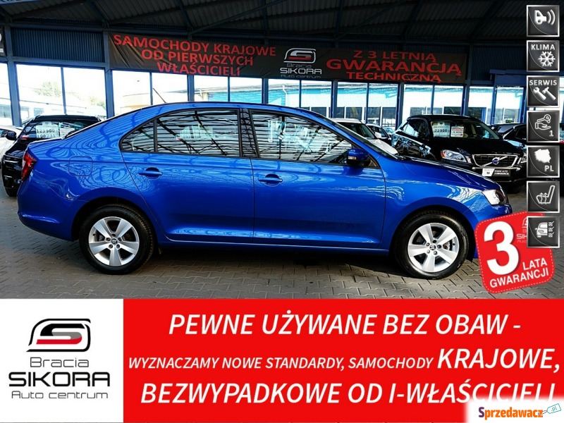 Skoda Rapid  Sedan/Limuzyna 2019,  1.0 benzyna - Na sprzedaż za 52 900 zł - Katowice