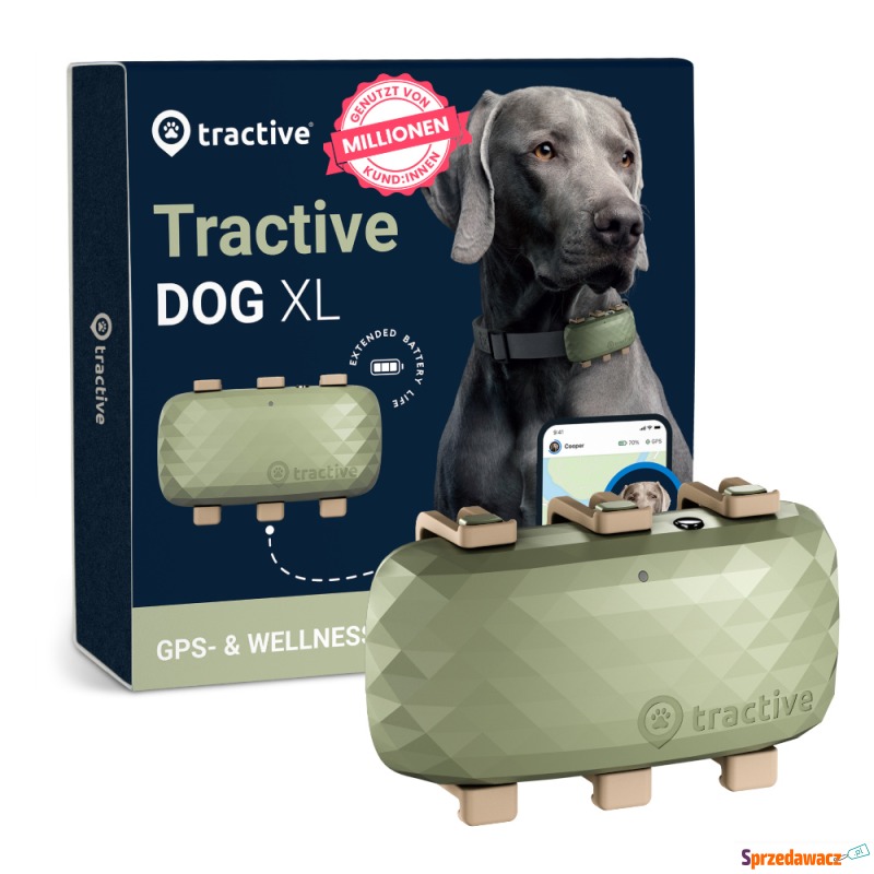 Tractive GPS Tracker XL dla psów - 1 szt. - Zabawki dla psów - Olsztyn