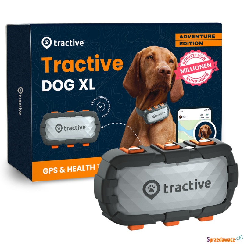 Tractive XL lokalizator GPS dla psów Adventure... - Zabawki dla psów - Zielona Góra