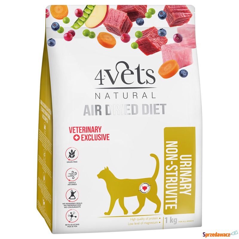 4Vets Natural Feline Urinary - 2 x 1 kg - Karmy dla kotów - Kielce