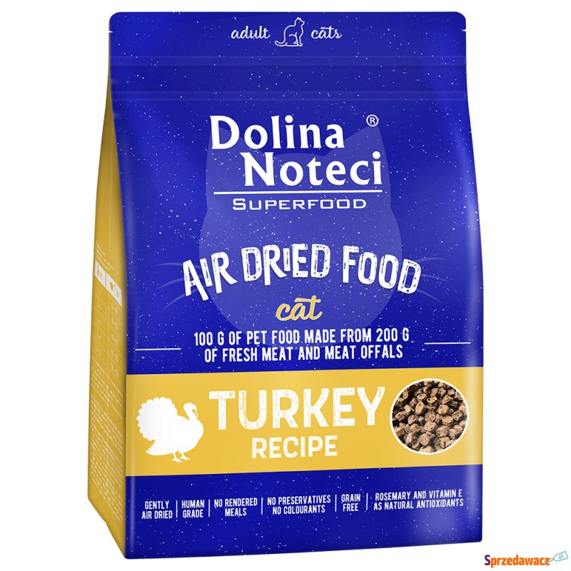 Dolina Noteci Superfood Feline, indyk - 1 kg - Karmy dla kotów - Jelenia Góra