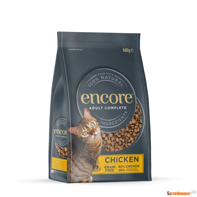 Encore Cat, kurczak - 2 x 800 g - Karmy dla kotów - Nowy Sącz