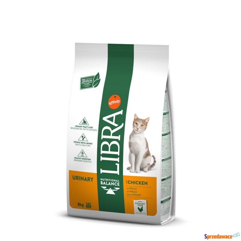 Libra Cat Adult Urinary, kurczak - 8 kg - Karmy dla kotów - Bolesławiec