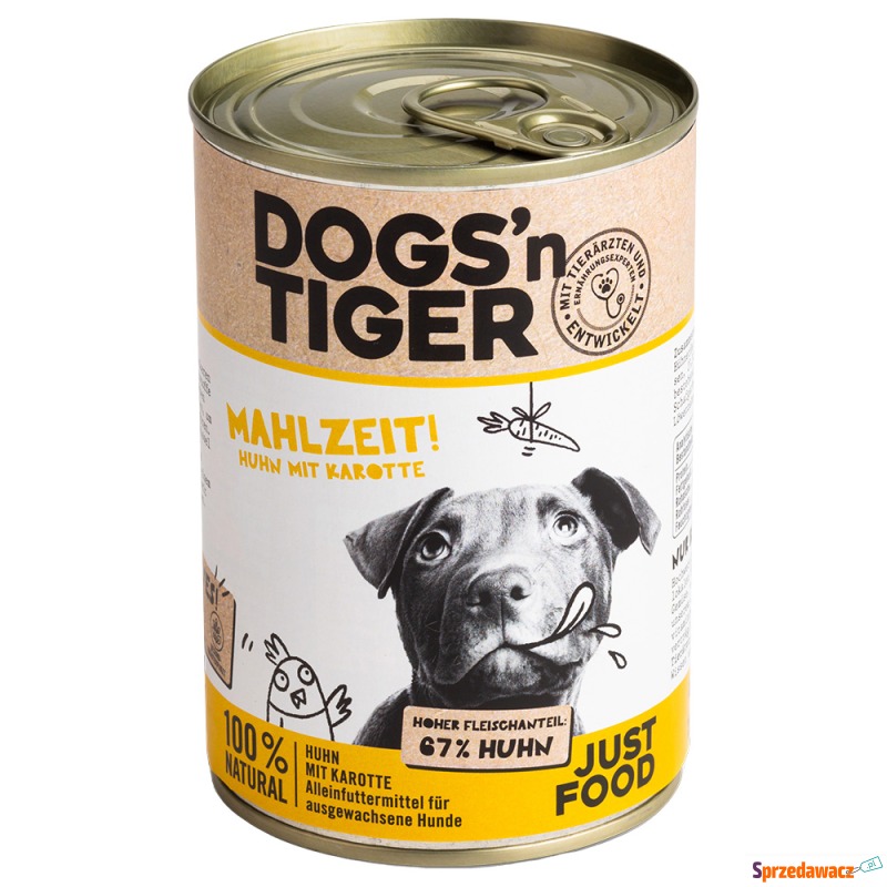 Korzystny pakiet Dogs'n Tiger Adult, 12 x 400... - Karmy dla psów - Jelenia Góra