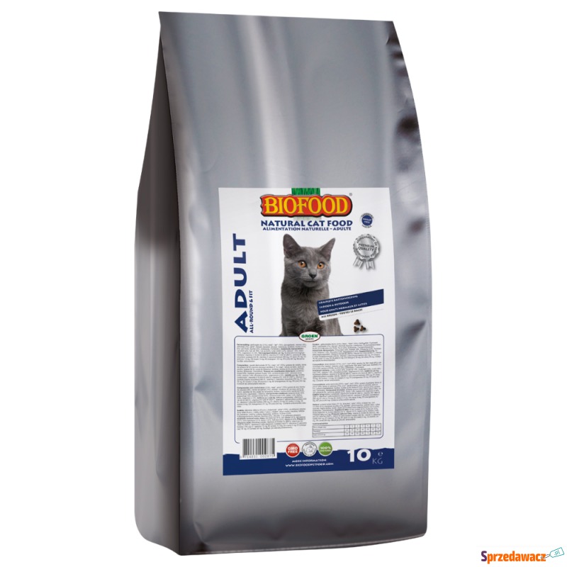 BF Petfood Adult - All Round & Fit  - 10 kg - Karmy dla kotów - Bielsko-Biała