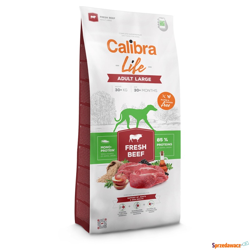 Calibra Life Adult Large Breed, ze świeżą woł... - Karmy dla psów - Katowice