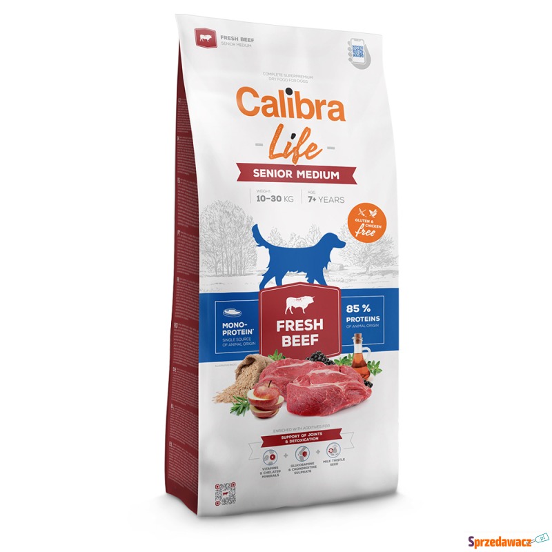 Calibra Life Senior Medium Breed, ze świeżą w... - Karmy dla psów - Olsztyn