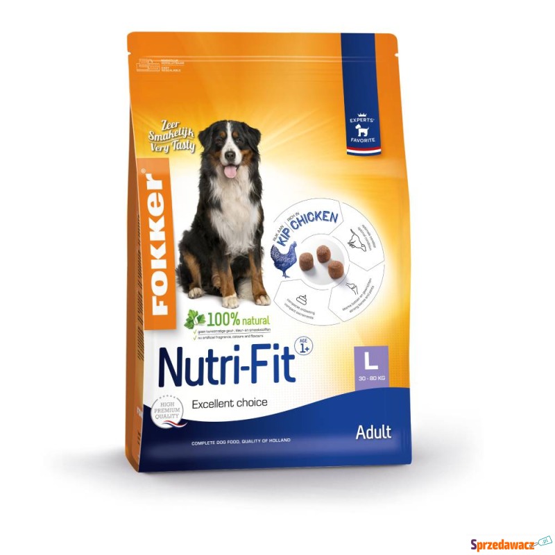 Fokker Adult Large Nutri-Fit karma dla psów -... - Karmy dla psów - Gorzów Wielkopolski