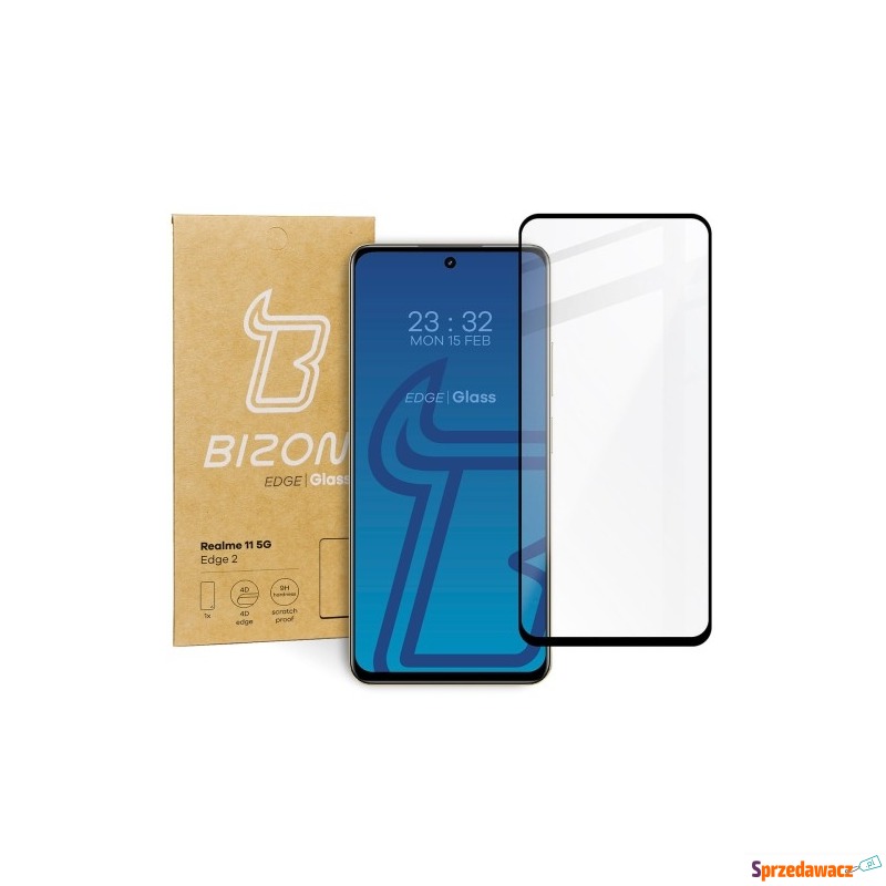 Szkło hartowane Bizon Glass Edge 2 do Realme 11... - Akcesoria i części - Bydgoszcz