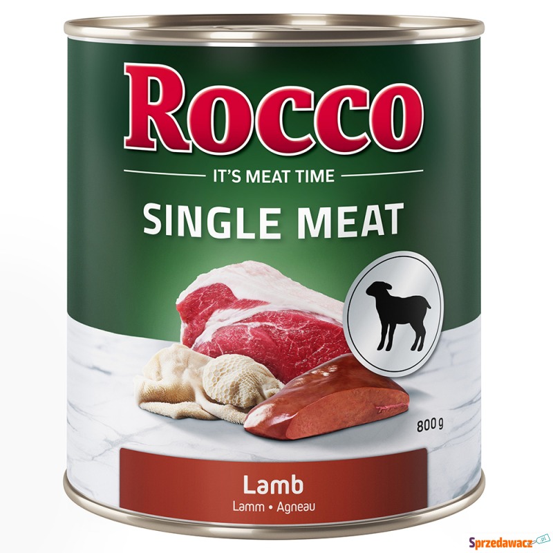 Korzystny pakiet Rocco Single Meat, 24 x 800 g... - Karmy dla psów - Elbląg