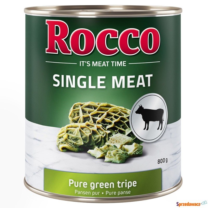 Korzystny pakiet Rocco Single Meat, 24 x 800 g... - Karmy dla psów - Kwidzyn