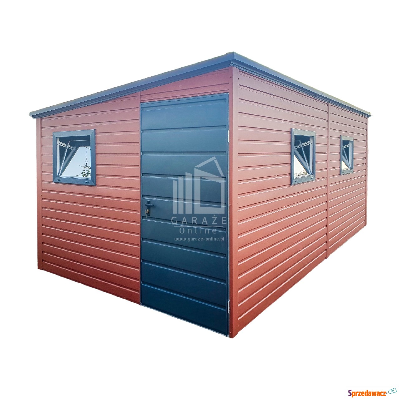 Schowek Domek Ogrodowy 2,5x4m Drzwi...